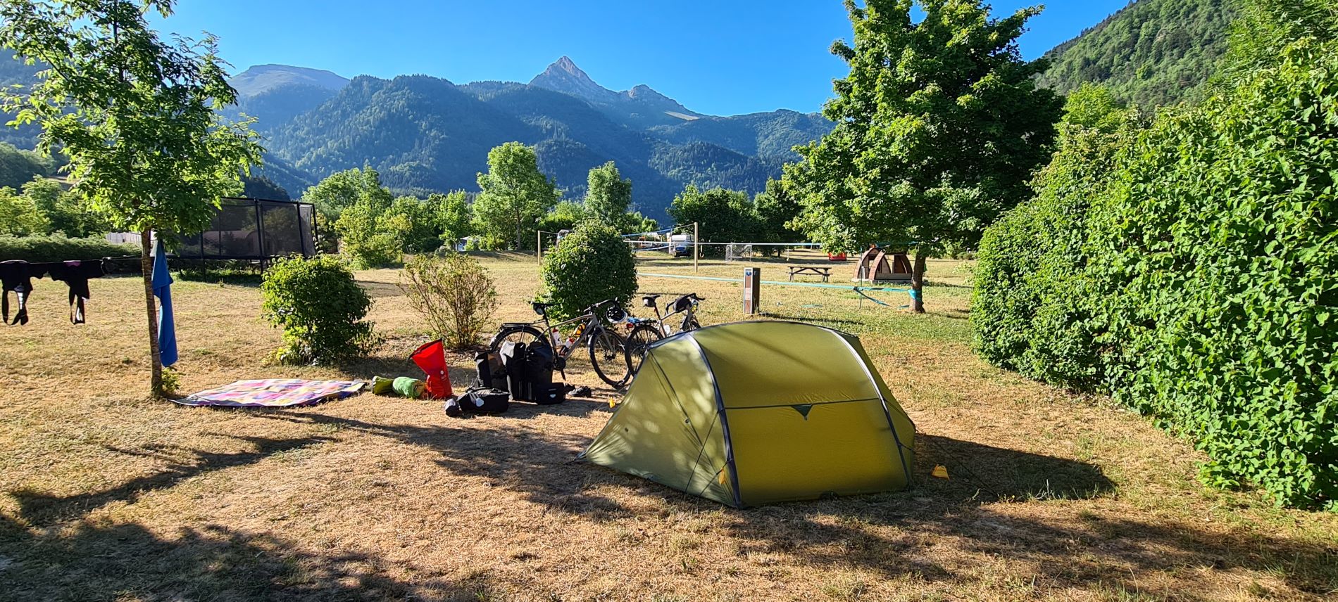 emplacement avec velos